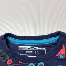 Load image into Gallery viewer, Boys Next, navy tee / top, diggers, EUC, size 1,  