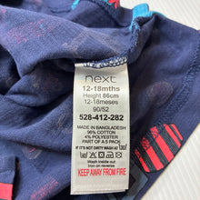 Load image into Gallery viewer, Boys Next, navy tee / top, diggers, EUC, size 1,  