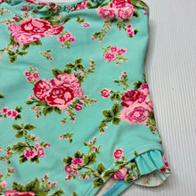 Load image into Gallery viewer, Girls Milky, floral swim one-piece, EUC, size 1,  