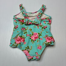 Load image into Gallery viewer, Girls Milky, floral swim one-piece, EUC, size 1,  
