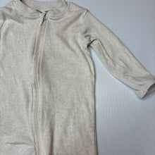 Load image into Gallery viewer, Unisex Anko, ribbed zip coverall / romper, EUC, size 0,  