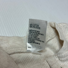 Load image into Gallery viewer, Unisex Anko, ribbed zip coverall / romper, EUC, size 0,  