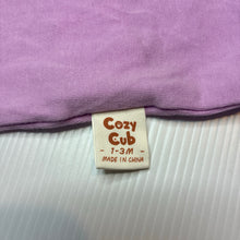 Load image into Gallery viewer, Unisex Cozy Cub, stretchy collared romper, EUC, size 000,  