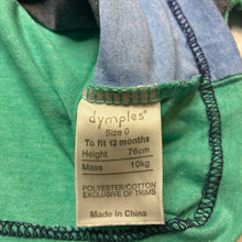 Load image into Gallery viewer, Boys Dymples, soft feel tee / top, FUC, size 0,  