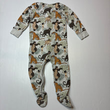 Load image into Gallery viewer, Unisex Disney, Jungle Book stretchy zip coverall / romper, GUC, size 1,  