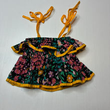Load image into Gallery viewer, Girls Coco and Ginger, lightweight floral cotton summer top, EUC, size 5,  