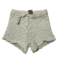 Load image into Gallery viewer, Girls Target, organic cotton knit shorts, elasticated, GUC, size 000,  