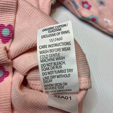 Load image into Gallery viewer, Girls Dymples, stretchy organic cotton blend long sleeve top, EUC, size 00,  
