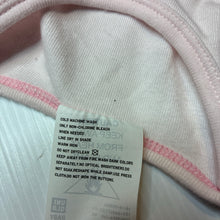 Load image into Gallery viewer, Girls Uniqlo, pink soft cotton bodysuit / romper, EUC, size 1,  