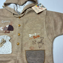 Load image into Gallery viewer, Unisex GBGD Fashion wear, oversize knit hooded romper, NEW, size 1,  