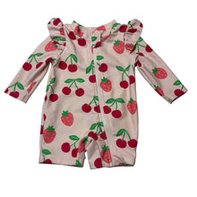Load image into Gallery viewer, Girls Target, long sleeve swim one-piece, EUC, size 000,  