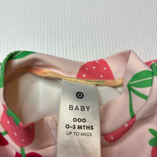 Load image into Gallery viewer, Girls Target, long sleeve swim one-piece, EUC, size 000,  