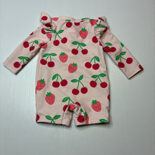 Load image into Gallery viewer, Girls Target, long sleeve swim one-piece, EUC, size 000,  