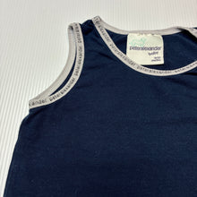 Load image into Gallery viewer, Unisex Peter Alexander, navy stretchy singletsuit romper, GUC, size 0,  