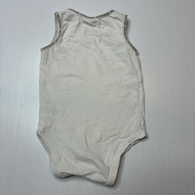 Load image into Gallery viewer, Unisex Peter Alexander, white stretchy singletsuit romper, FUC, size 0,  
