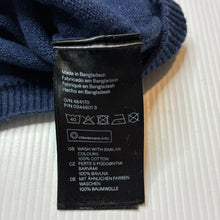 Load image into Gallery viewer, Unisex H&amp;M, navy cotton knitted cardigan, GUC, size 1-2,  
