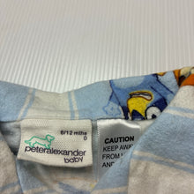 Load image into Gallery viewer, Unisex Peter Alexander, Bluey flannel cotton winter pyjamas, GUC, size 0,  