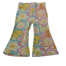 Load image into Gallery viewer, Girls Mango, stretchy flared leggings, FUC, size 1,  