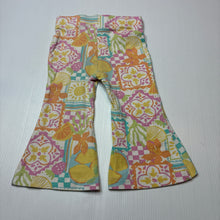 Load image into Gallery viewer, Girls Mango, stretchy flared leggings, FUC, size 1,  