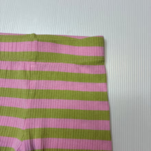 Load image into Gallery viewer, Girls Mango, ribbed stretchy striped bike shorts, EUC, size 2,  