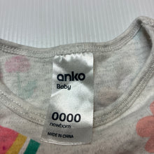 Load image into Gallery viewer, Girls Anko, soft cotton romper, GUC, size 0000,  