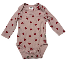 Load image into Gallery viewer, Girls Bonds, pink stretchy bodysuit / romper, EUC, size 0000,  