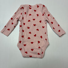 Load image into Gallery viewer, Girls Bonds, pink stretchy bodysuit / romper, EUC, size 0000,  