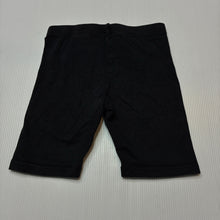Load image into Gallery viewer, Girls H&amp;M, black stretchy bike shorts, GUC, size 4,  