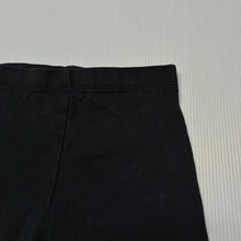 Load image into Gallery viewer, Girls H&amp;M, black stretchy bike shorts, GUC, size 5,  
