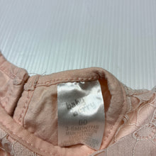 Load image into Gallery viewer, Girls Baby Berry, pink floral lace romper, GUC, size 00,  