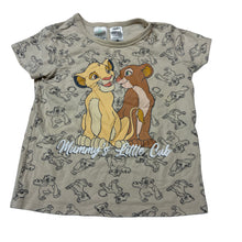 Load image into Gallery viewer, Unisex Disney, Lion King stretchy pyjama tee / top, EUC, size 2,  