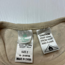 Load image into Gallery viewer, Unisex Disney, Lion King stretchy pyjama tee / top, EUC, size 2,  