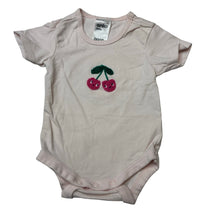 Load image into Gallery viewer, Girls Anko, stretchy bodysuit / romper, cherries, EUC, size 0000,  