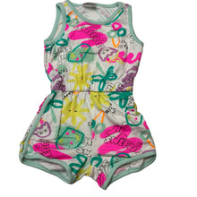 Load image into Gallery viewer, Girls So Cute, colourful cotton playsuit, EUC, size 2,  