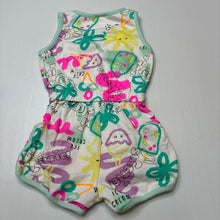 Load image into Gallery viewer, Girls So Cute, colourful cotton playsuit, EUC, size 2,  