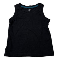 Load image into Gallery viewer, Unisex Favourites, black organic cotton singlet / tank top, GUC, size 2,  