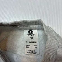 Load image into Gallery viewer, Unisex Dymples, soft feel fleece lined sweater / jumper, EUC, size 00,  