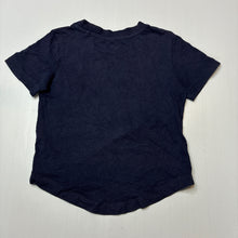 Load image into Gallery viewer, Boys Tilt, navy cotton tee / top, FUC, size 2,  
