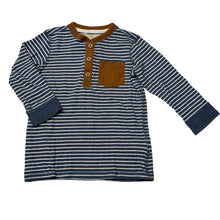 Load image into Gallery viewer, Boys H&amp;M, striped long sleeve top, wash fade, FUC, size 1,  