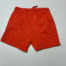 Load image into Gallery viewer, Boys purebaby, orange organic cotton shorts, elasticated, EUC, size 5,  