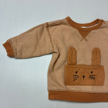 Load image into Gallery viewer, Unisex Target, fleece lined sweater / jumper, rabbit, GUC, size 0,  