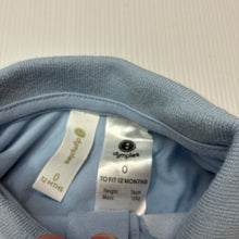 Load image into Gallery viewer, Boys Dymples, stretchy polo romper, dinosaur, EUC, size 0,  