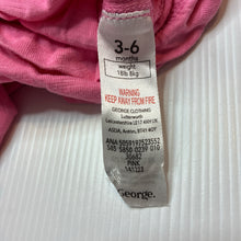 Load image into Gallery viewer, Girls George, broderie trim pink cotton summer romper, EUC, size 00,  