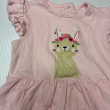 Load image into Gallery viewer, Girls Little Me, soft feel cotton romper, rabbit, EUC, size 2,  