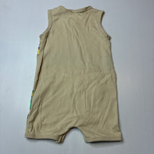 Load image into Gallery viewer, Boys Dymples, organic cotton romper, dinosaurs, EUC, size 0,  