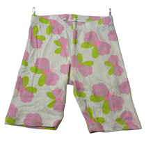 Load image into Gallery viewer, Girls C&amp;A, ribbed stretchy bike shorts, butterflies, EUC, size 6,  