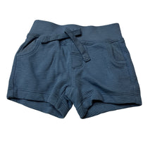 Load image into Gallery viewer, Boys Target, blue ribbed cotton shorts, elasticated, EUC, size 000,  