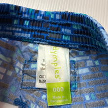 Load image into Gallery viewer, Boys Dymples, lightweight cotton shorts, elasticated, GUC, size 000,  