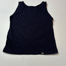 Load image into Gallery viewer, Boys Jack's The Original, navy cotton singlet top, EUC, size 4,  