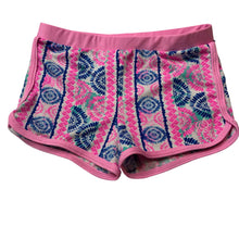 Load image into Gallery viewer, Girls Piping Hot, colourful swim shorts / bottoms, GUC, size 3,  